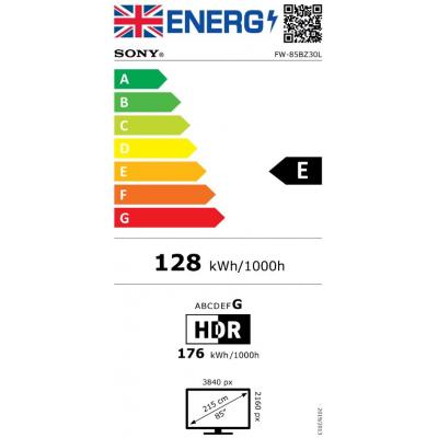 85" FW85BZ30L Commercial Display