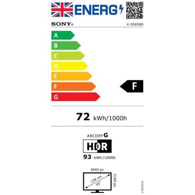 55" FWD-55XR80/UK Commercial TV