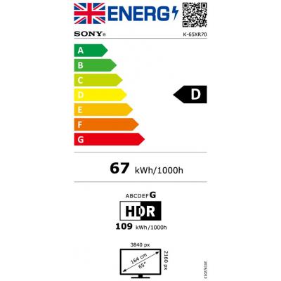 65" FWD-65XR70/UK Commercial TV